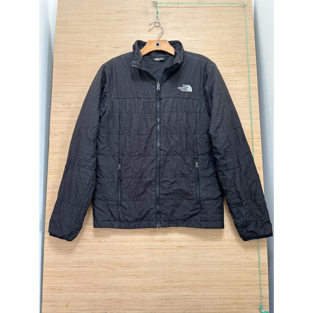 The North Face Mens Black Thermoball Full Zip Insulated Puffer Jacket Small S